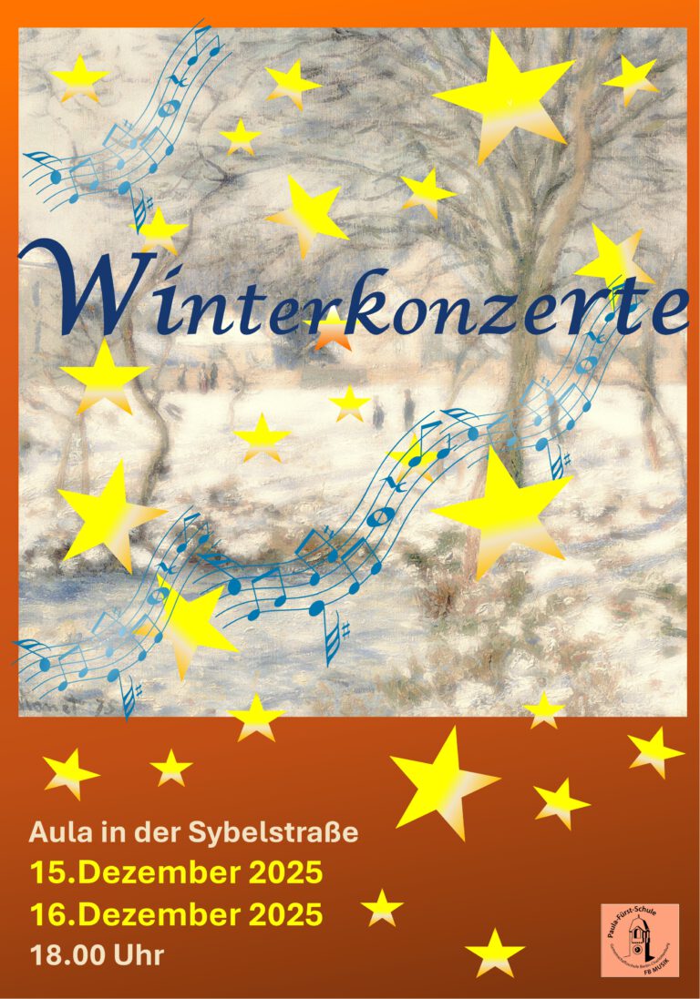 Plakat Winterkonzert 2025